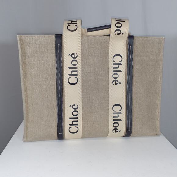 Chlo� Large Woody Grey Tote Bag Size OS - Picture 2 of 5